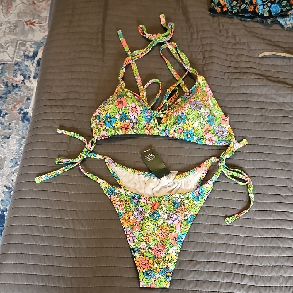 Floral Swim Set Wild Fable Size X
